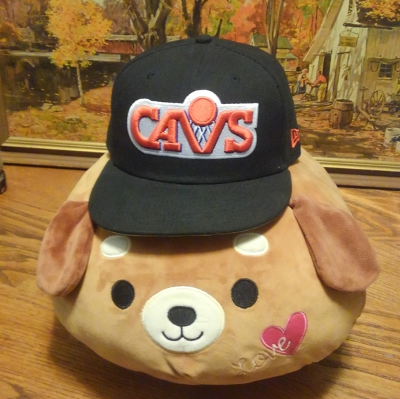 🏀 CAVS New Era Fitted Hat Cap Cleveland Cavaliers - Picture 2 of 16